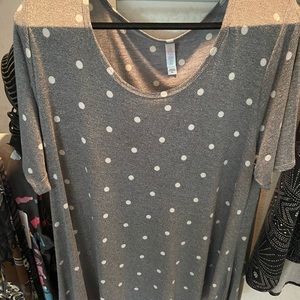 Lularoe Polka Dot Perfect T Size XL